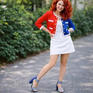 Elegant Blue Women's Heels